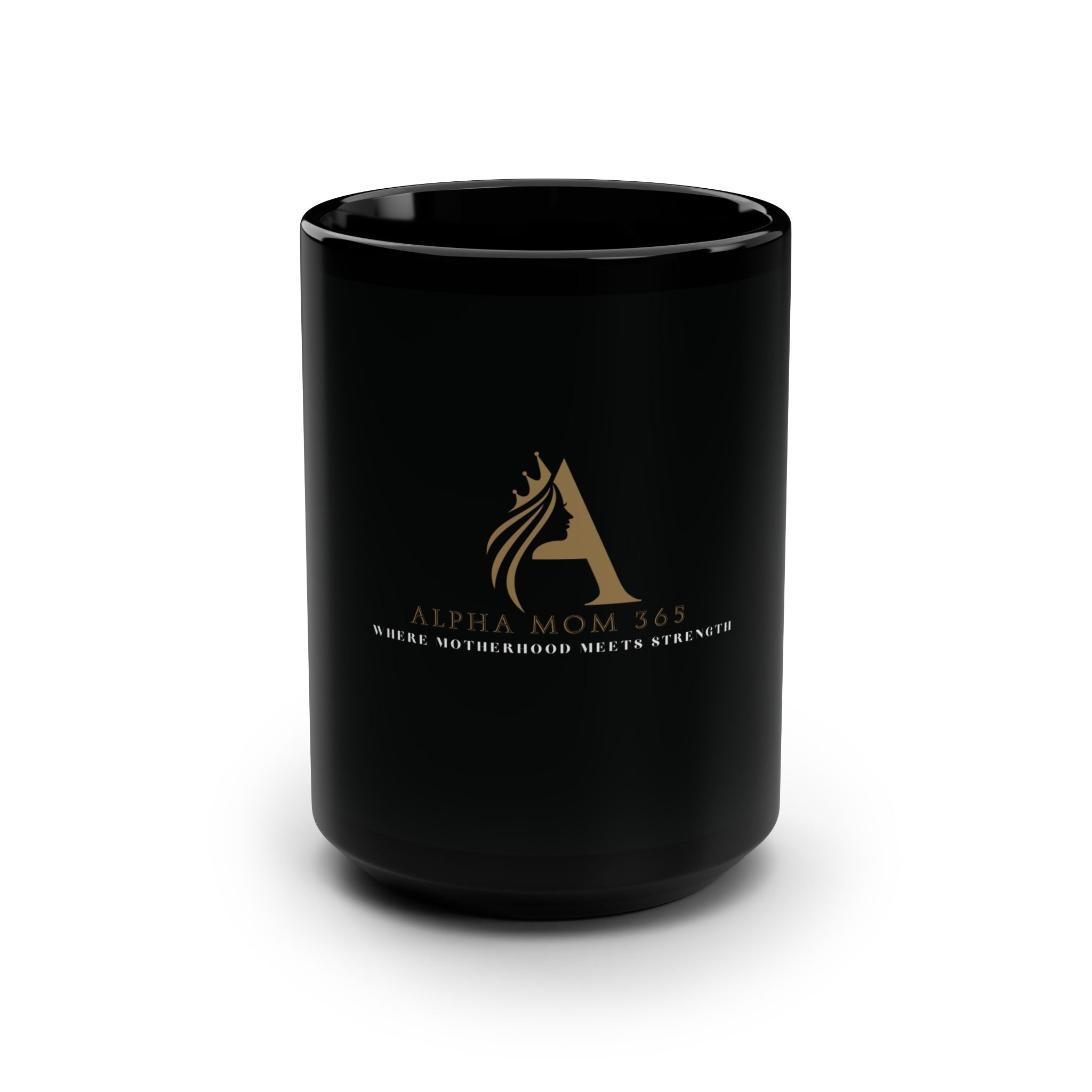 Custom Black Mug 15oz - Perfect Gift for Moms & Coffee Lovers
