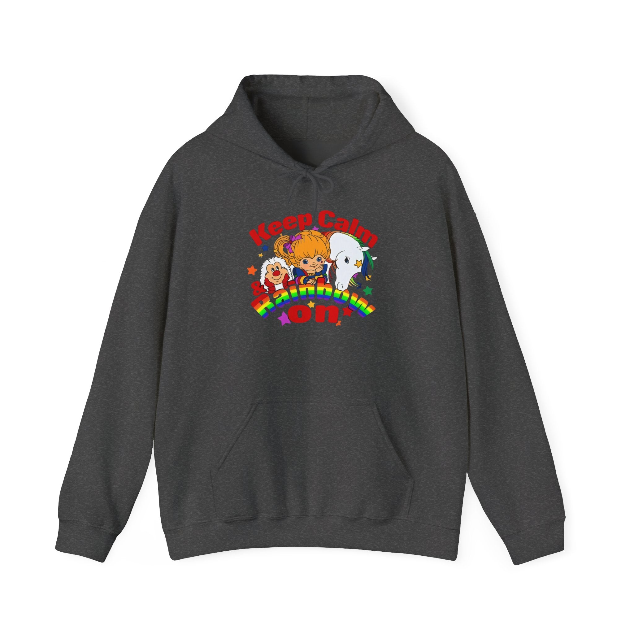 Keep Calm Rainbow On Hoodie