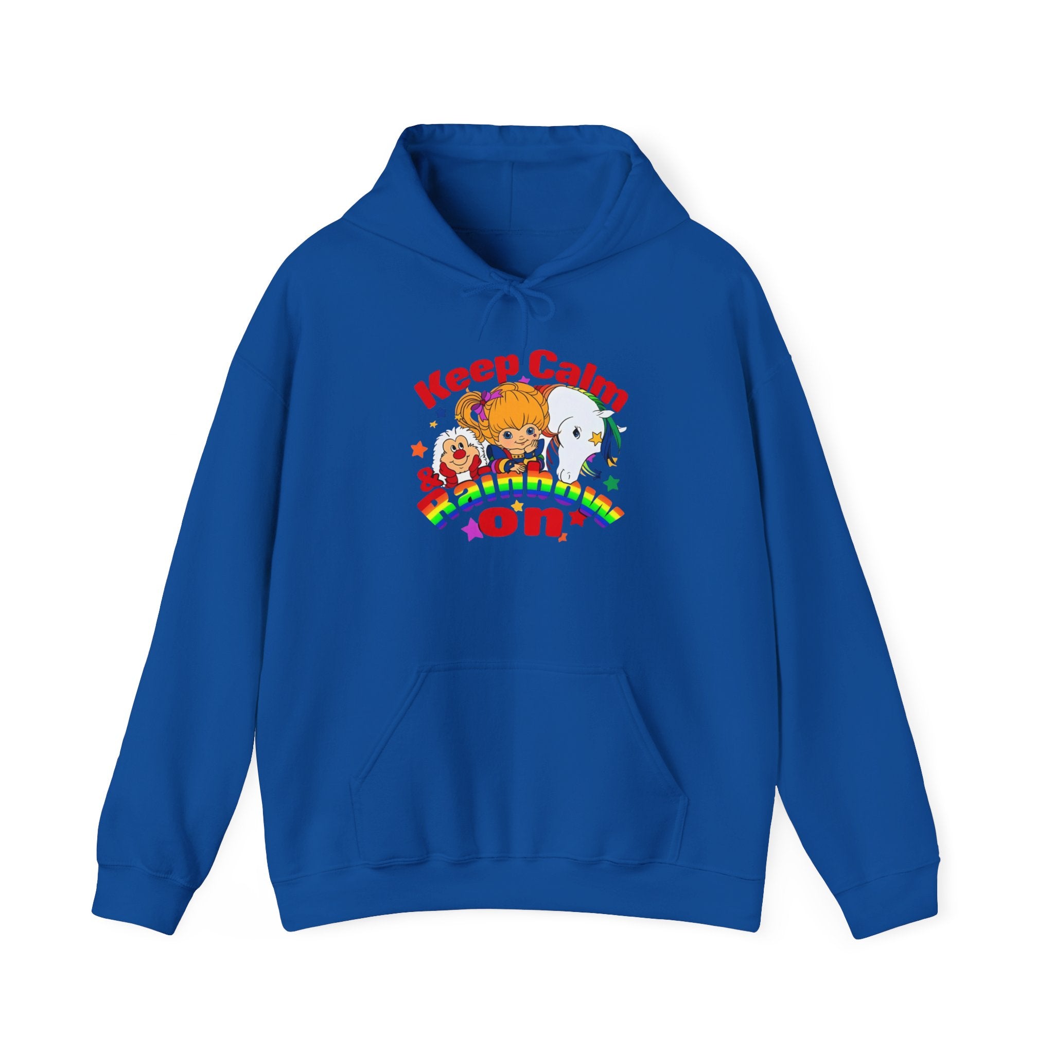 Keep Calm Rainbow On Hoodie