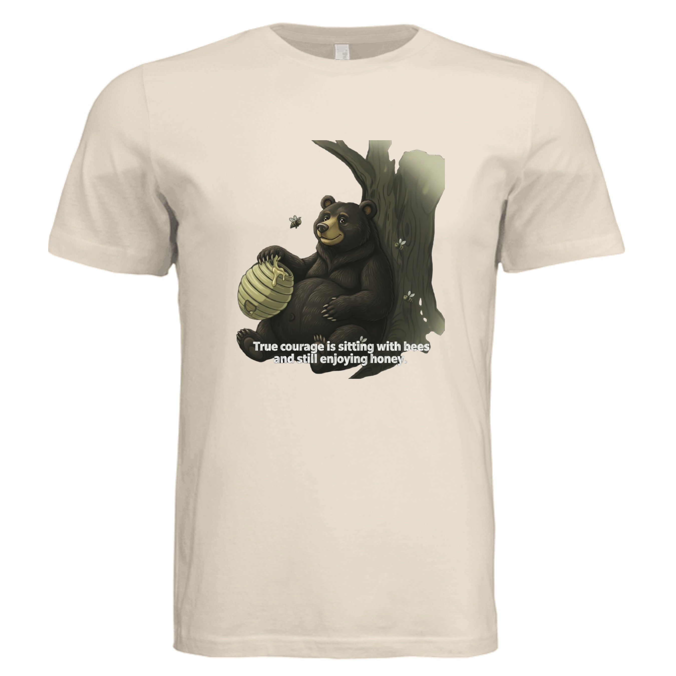 Solid Natural Triblend - FRONT