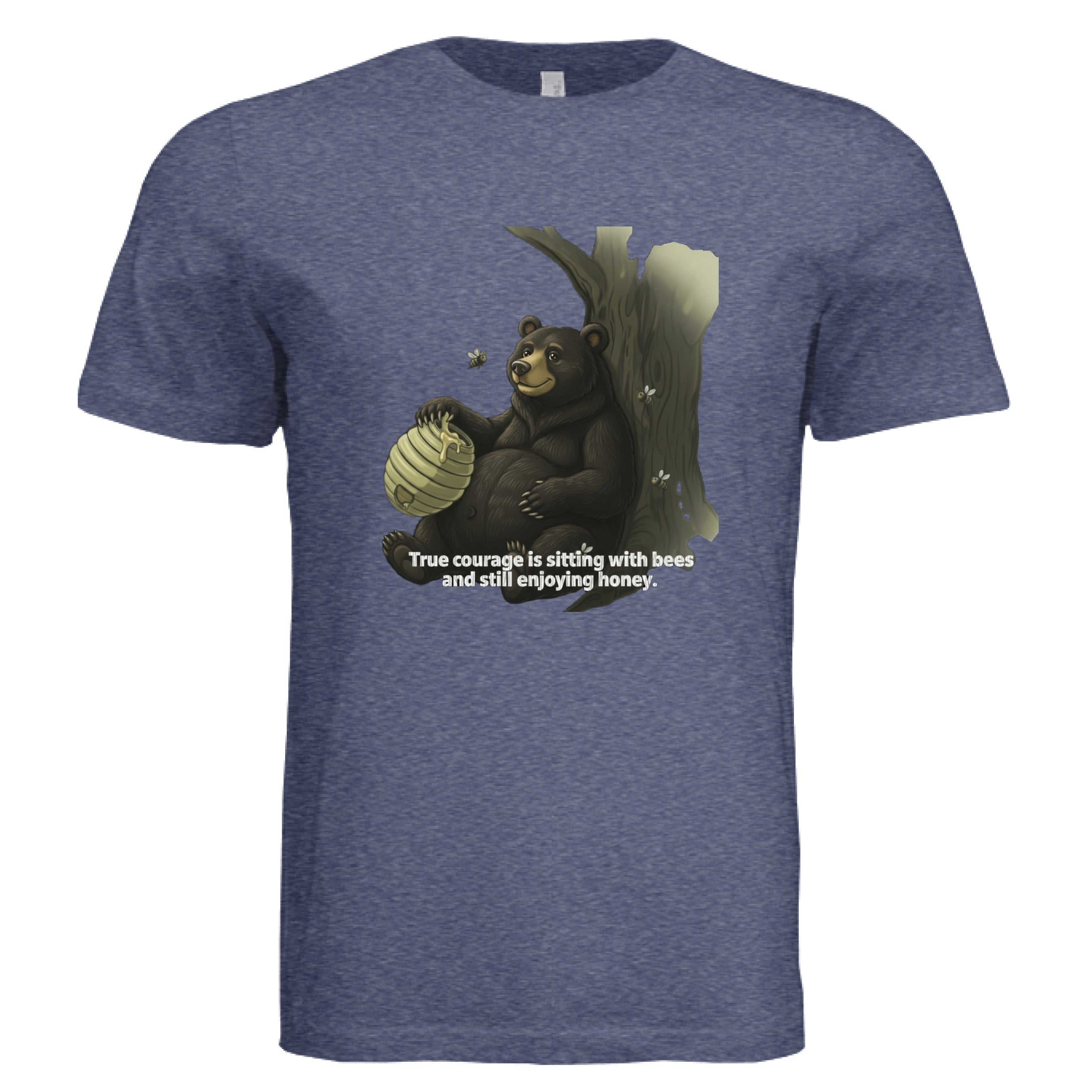 NAVY TRIBLEND - FRONT