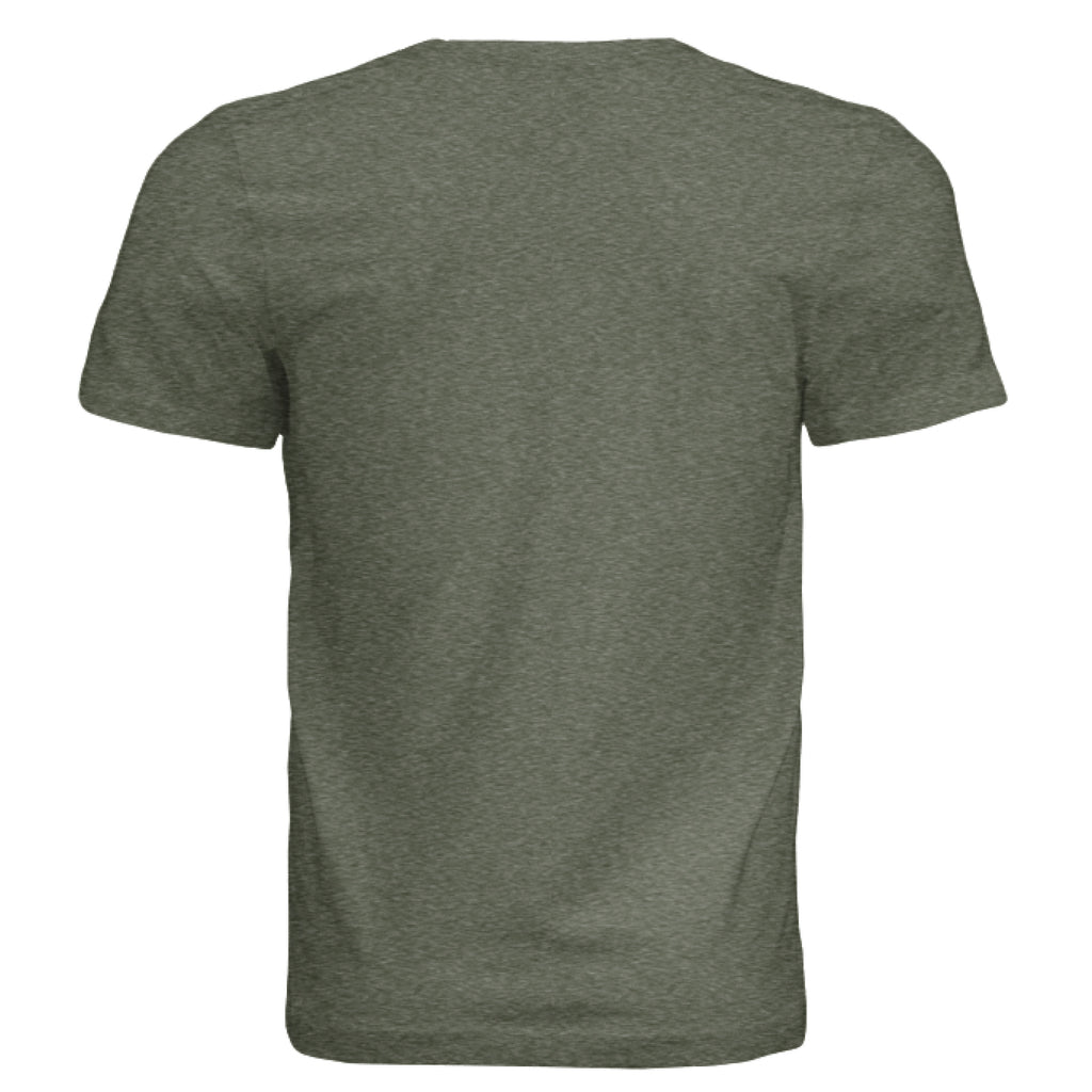 Military Green Triblend - BACK