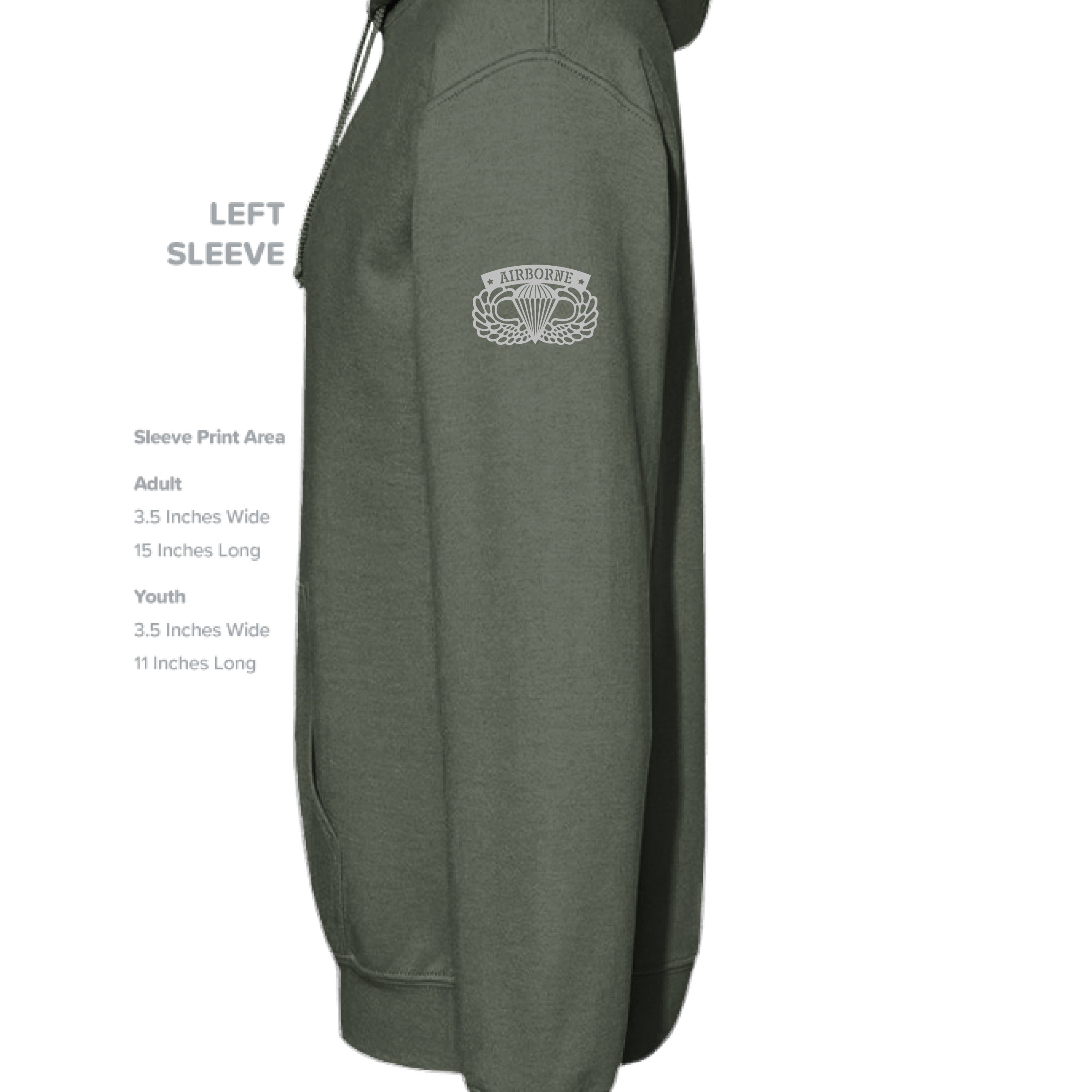 MILITARY GREEN - SLEEVE_LEFT